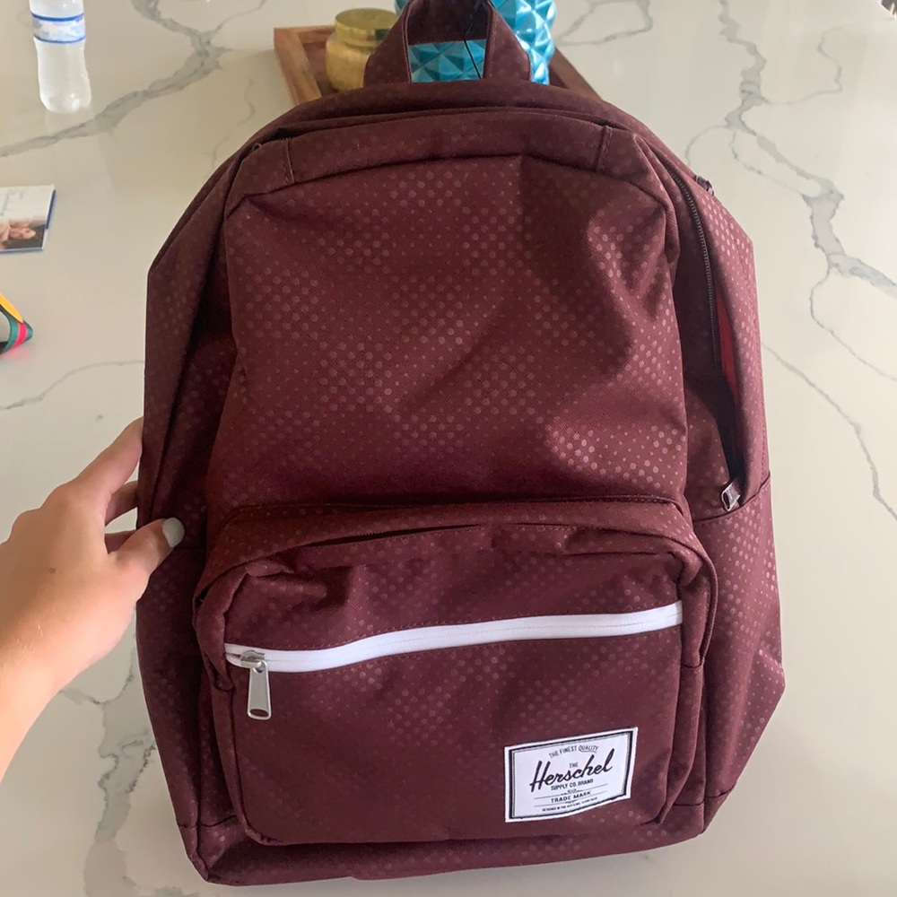 Herschel Maroon Pop Quiz Backpack NWT